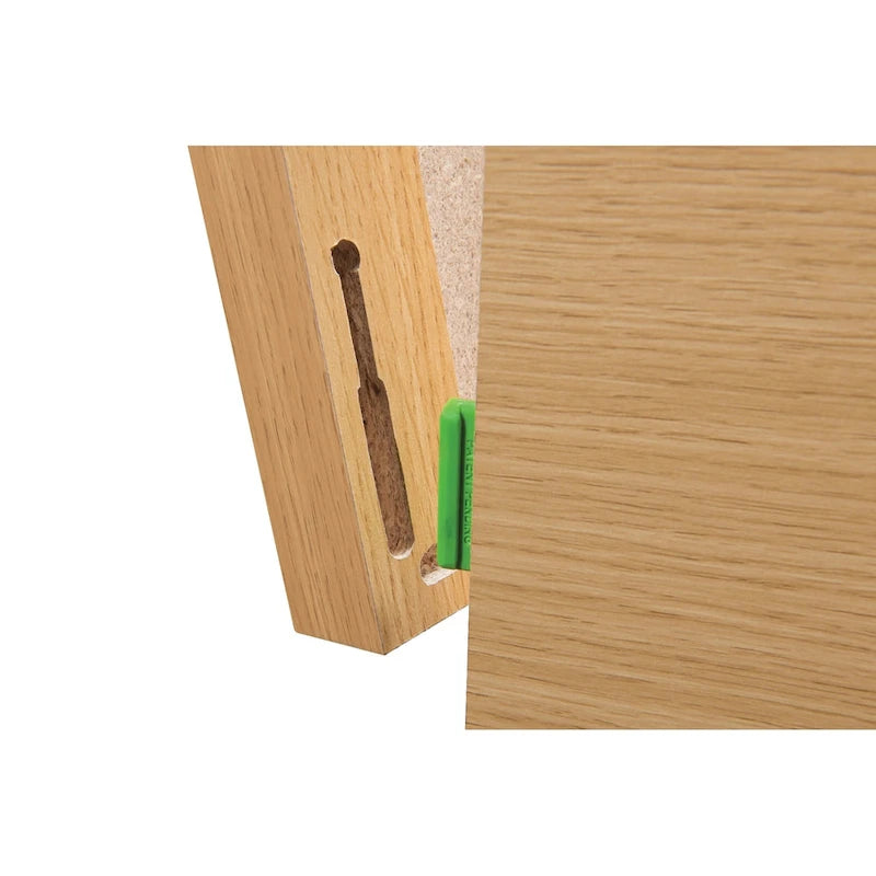 Classeur latéral à 2 tiroirs avec serrure – Expresso / Naturel / Blanc / Noir, Simple