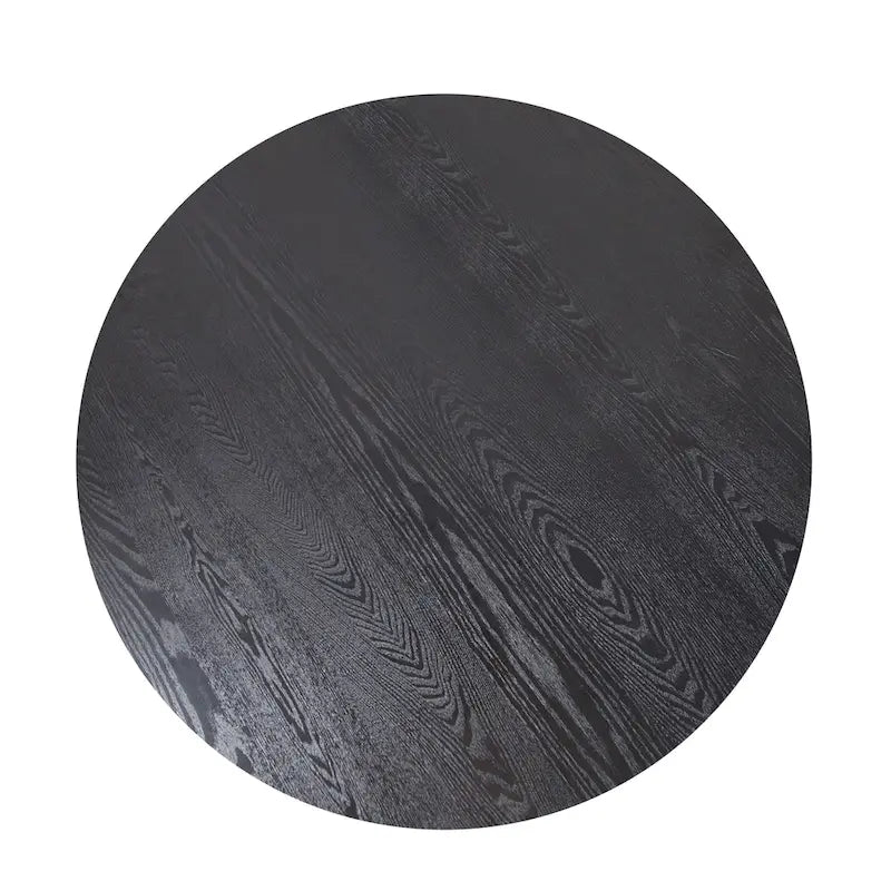 Table à manger ronde – Chêne, Style contemporain, 4 places