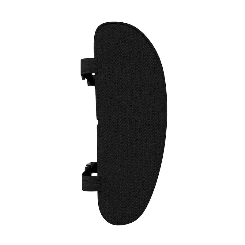 Coussin de soutien lombaire en mousse à mémoire de forme – Noir, sangle réglable, un seul