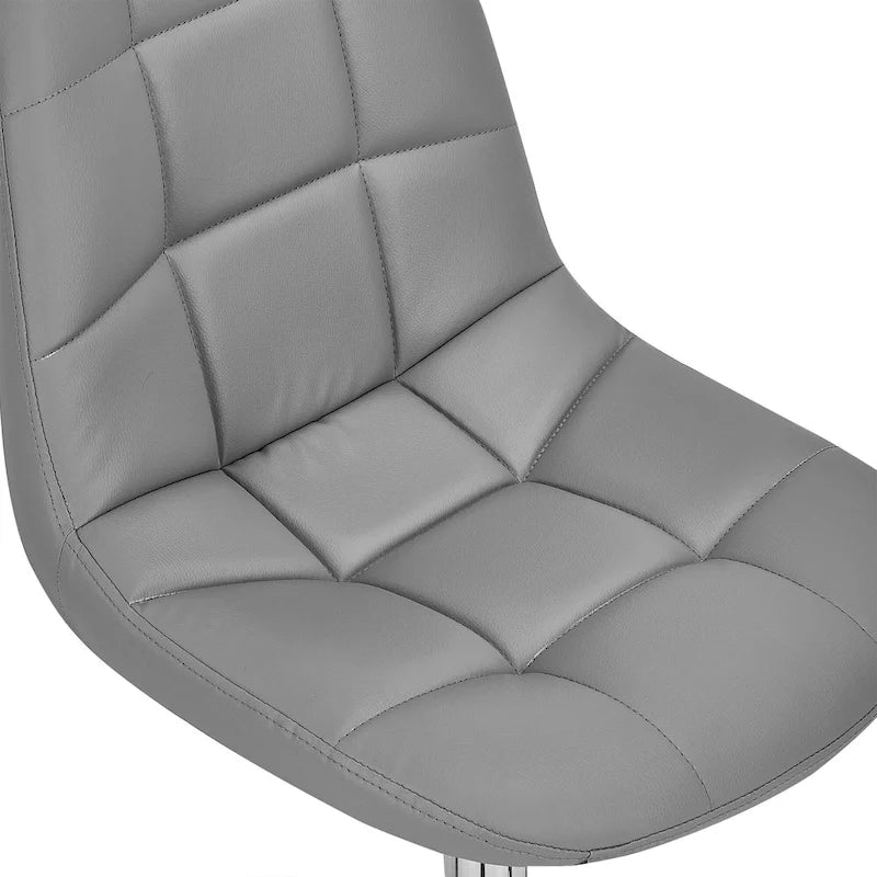 Chaise de bureau sans accoudoirs – Noir/Blanc, style moderne, individuelle